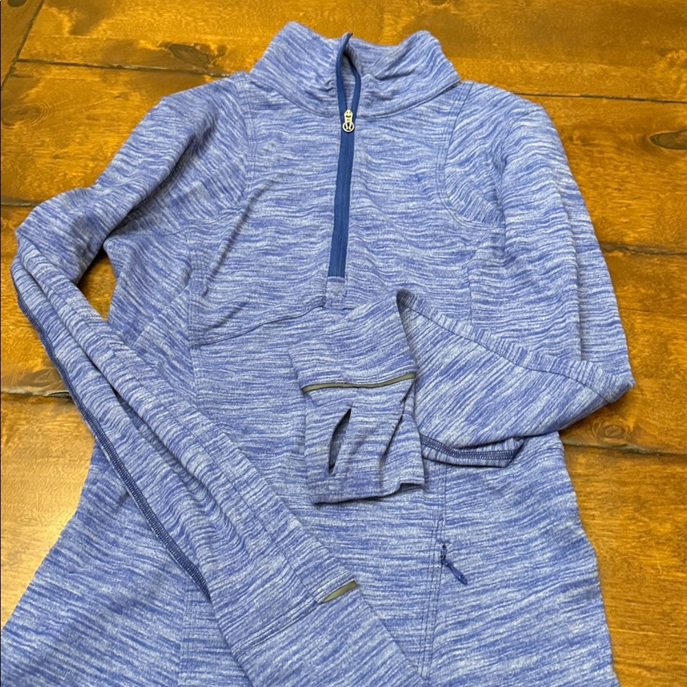 Lulu full length half zip size 4